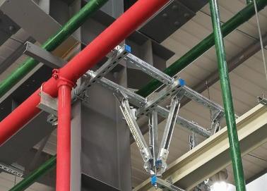 福鼎该抗震支架的整体式支吊架结构协调性好